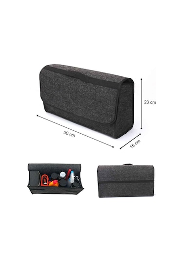 Araba Bagaj Organizer Araç Alet Eşya Düzenleyici Cepli Çanta Oto