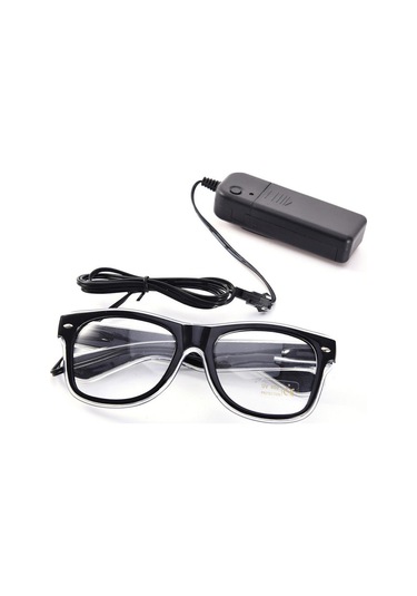 Led Vizörlü Gözlükler Neon Parti El Tel Gözlükler Cosplay Rave Festivalleri Cadılar Bayramı Barları Kulüpleri Partileri İçin Işıklı Gözlükler Çok Renkli