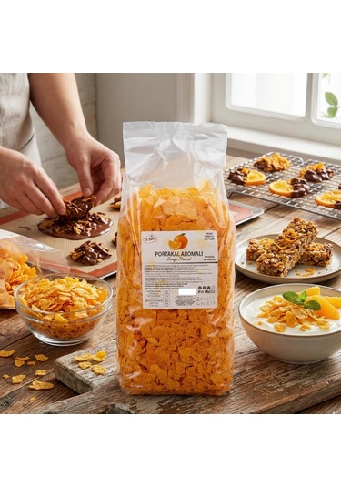 Krep Kırığı Portakallı 1 Kg Pastacılık Ve Tatlı Süsleme Ürünü