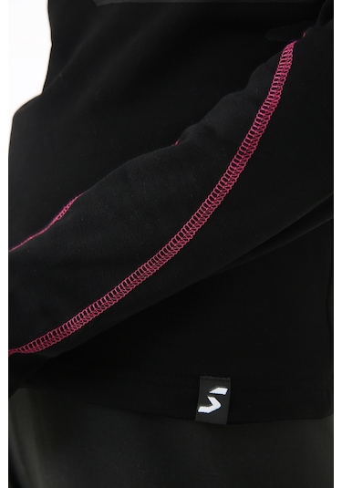 Scorp Thermo-fit Kadın Yarım Boğazlı Termal Üst Kayak İçlik Siyah