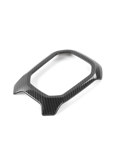 Tenfowee Jeep Renegade 2016-2021 Vites Kolu Paneli, Karbon Fiber Desenli, Kolay Kurulum, Abs Malzeme