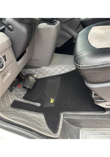 Volkswagen Transporter T6-t7 2016-2024 Aracına Özel 8d Çift Katmanlı Havuzlu Paspas Takımı
