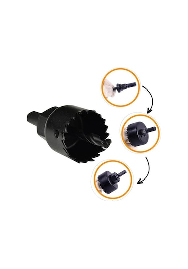 6 Parça Demir Ahşap Alçıpan Delme Buat Açma Seti 5023