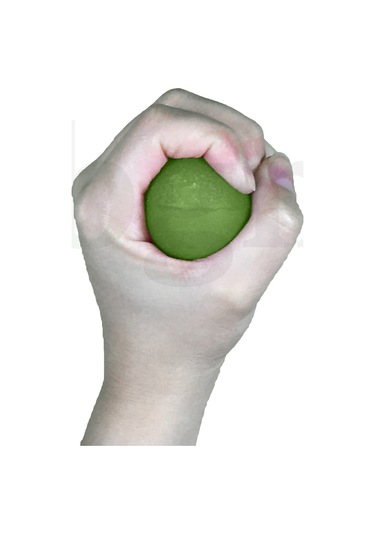 Bgm Silikon El Egzersiz Topu Yeşil