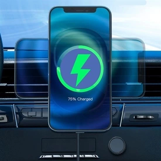 İpek Yıldızı 15w Mıknatıslı Takılabilen Hızlı Şarj Tüm Cihaz Ve Araçlara Uyumlu Araç İçi Şarj Cihaz
