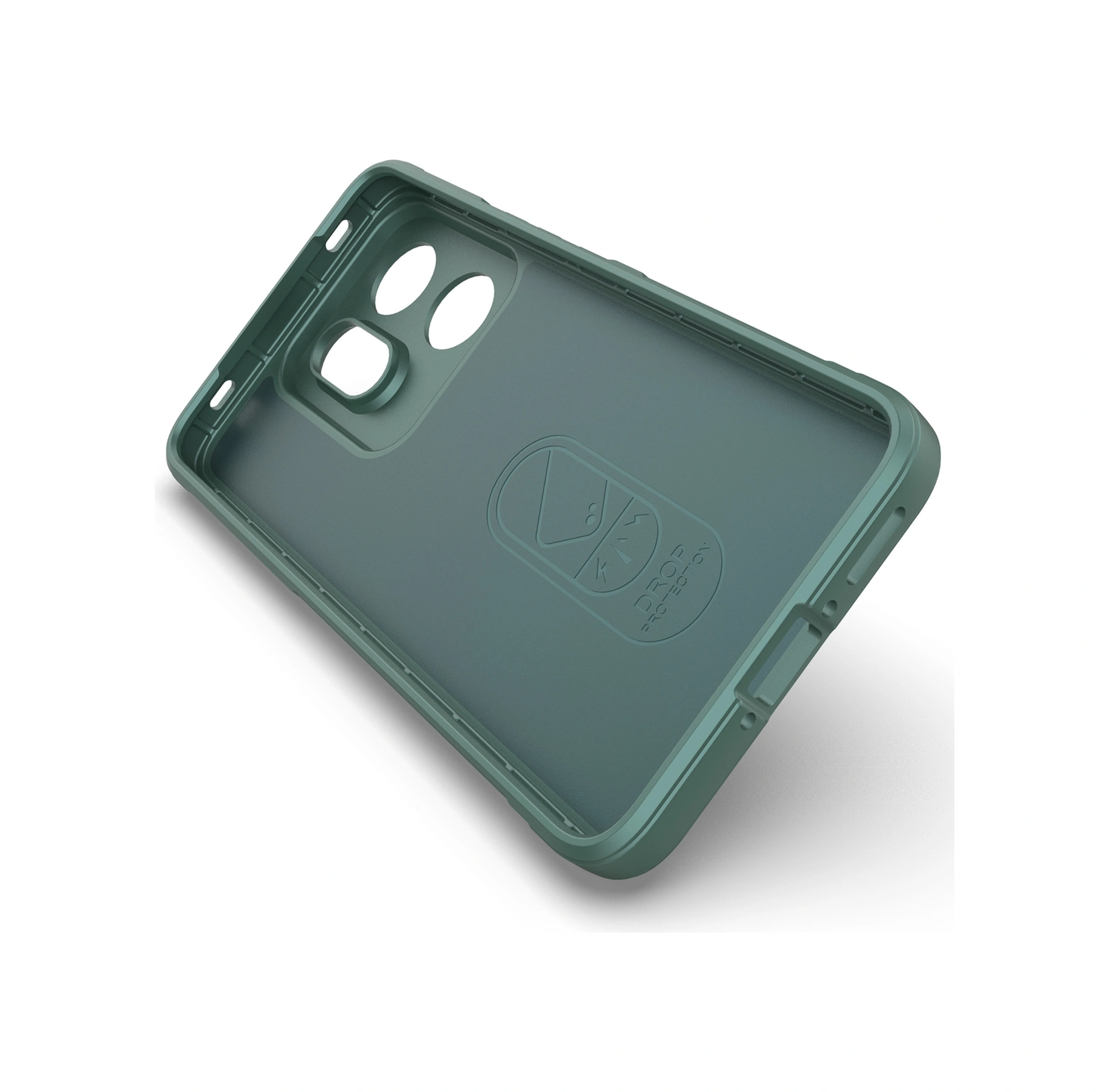 Vivo V60 5g Kılıf Düşmeye Karşı Dayanıklı Yumuşak Tpu Sağlam Telefon Arka Kapağı - Yeşil Yeşil