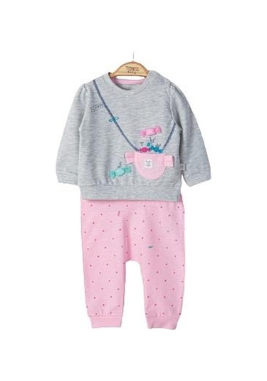 Tongs Baby Candy 2'Li Takım 4042 Pembe