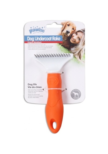Pawise 11466 Köpekler İçin Plastik Saplı Tırmık Şekilli Fırça