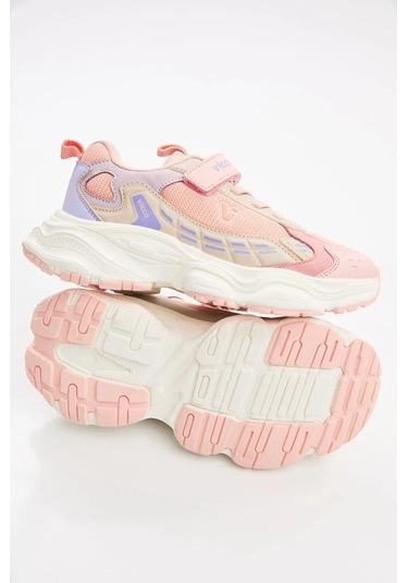 Vicco Tag 346.p25y.202 Anatomik Taban Kız Çocuk Spor Ayakkabı Pudra 26-30 Pudra