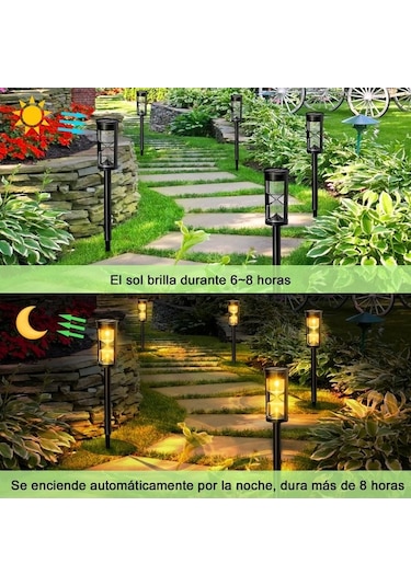 Ganzhoushop Solar Mekan Lamba, Güneş Enerjili Dış Bahçe Aydınlatma, Adet 4 Ub - Dayanıklı Ve Şık Tasarım 1 Adetli Set