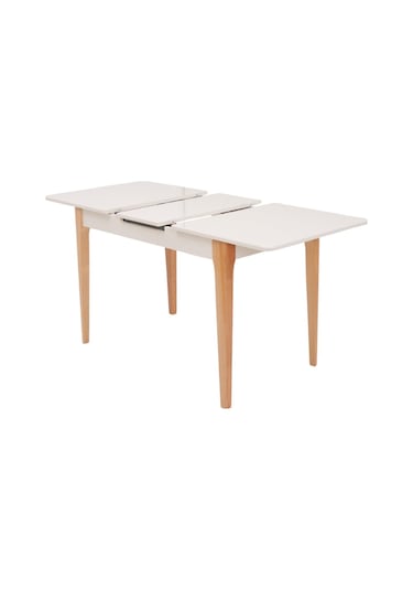 Paris Lak Panel Mdf Otomatik Açılır Mutfak Masası 70x110cm Bej