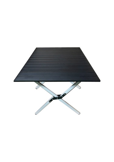 Yek Outdoor 4 Kişilik Kamp Masası Ve Sandalye Seti - Siyah Siyah