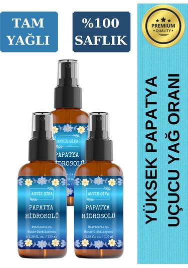 Saf Papatya Hidrosolü 300 Ml - 3 X 100ml Papatya Suyu