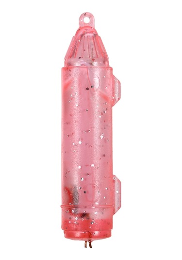 Teltree Pink Balık Çekici Led Işığı - Su Aktifli, 300m Derinlik, 150 Saat Pil Ömrü, Dayanıklı Pe Kasa Pembe