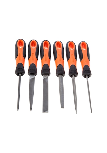 Bahco Anahtarcı Eğe Seti 6 Parça 1-476-04-3-2