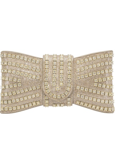 Guja 25yg591 Kadın Taşlı Abiye Çanta Altın Altın