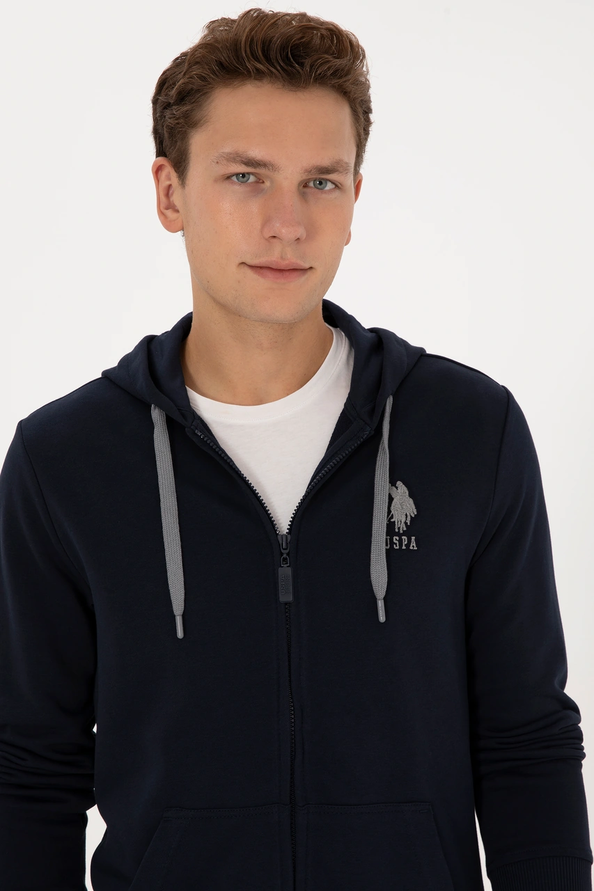 U.s. Polo Assn. Erkek Lacivert Hırka Örme 50307765-vr033 Lacivert