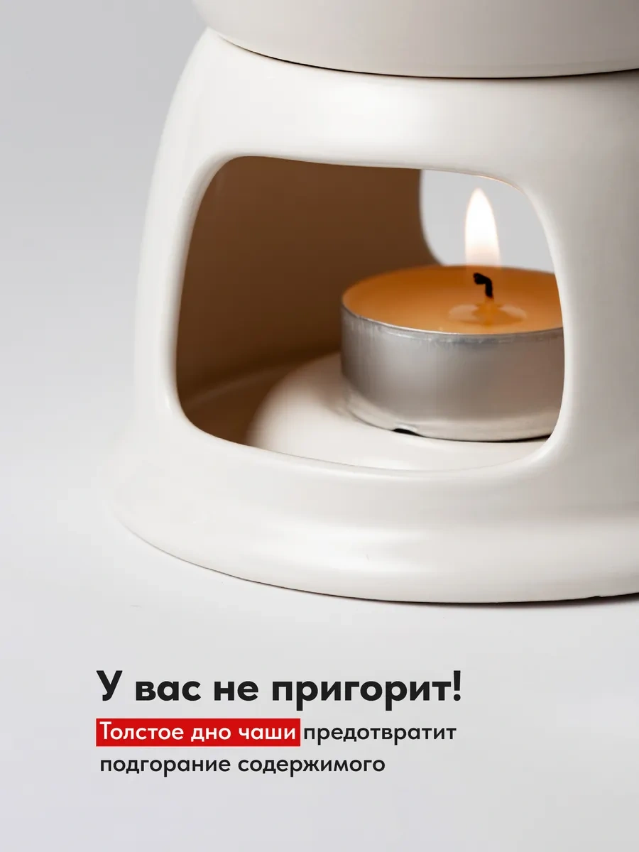 Shiny Kitchen Fondü Seti, Fondü Kalıbı 33334569 Beyaz