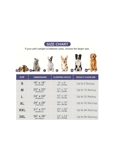 Gateesat Bej 60cm Ekstra Büyük Yıkanabilir Yatak Tüylü Köpek Kedi Yatağı