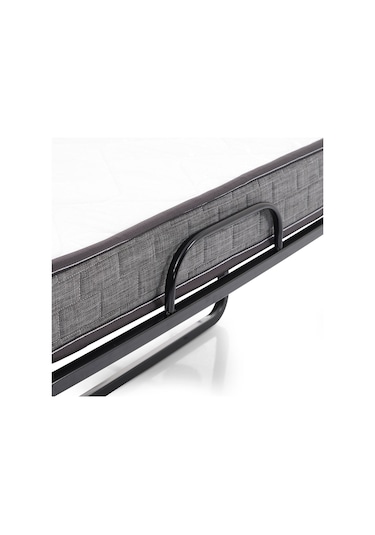 Aksviva Miranda Tek Kişilik Katlanır Somya Ek Yatak Siyah