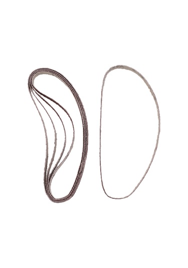 Suntek 10 Parça Çeşitli Taşlama Metal Zımpara Kemer Seti 60