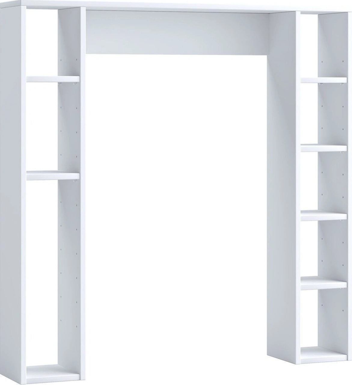 Ucda Klozet Arkası-üstü-banyo Dolabı-çok Amaçlı Beyaz