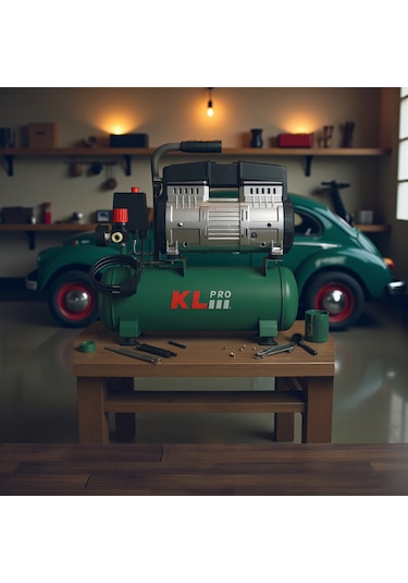 Klpro KLK8SH 8 Bar 8 L 2HP Sessiz Yağsız Hava Kompresörü