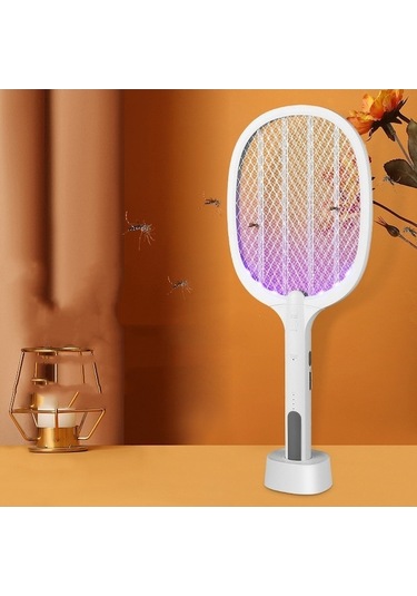 Ganzhoushop Usb Sivrisinek Sineklik Şarj Öldürücü Ev Elektrikli Edilebilir Beyaz Dn