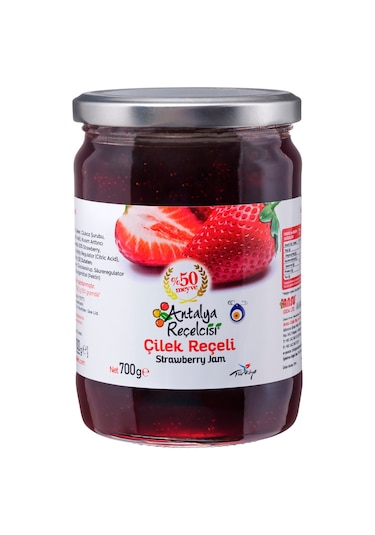 Antalya Reçelcisi Çilek Reçeli 700 G