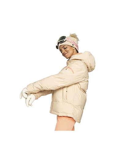 Roxy Roxy Alofted Puffy Jk Kadın Snowboard Ceketi Peb Çok Renkli