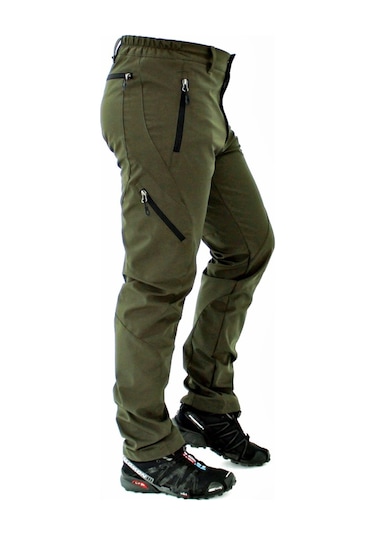 Mudwill Windblock Softshell Polarsız Outdoor Pantolon Haki