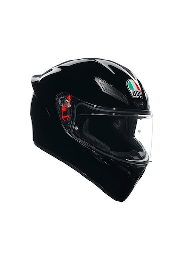Agv K1 S Mono Siyah Motosiklet Kaskı