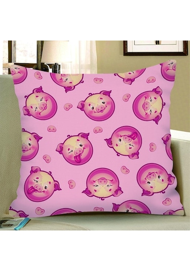 Suntek Kadife Keten Yastık Kılıfı Minder Örtüsü 5-numara-50x50cm