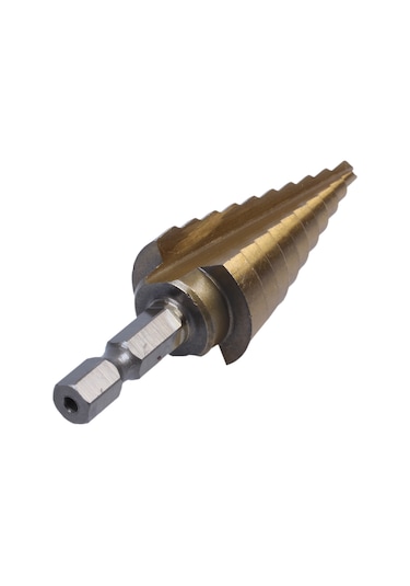 Sointeresting 4-22mm Hss 4241 Altıgen Titanyum Konik Matkap Ucu Sac Metal İçin Delik Kesici