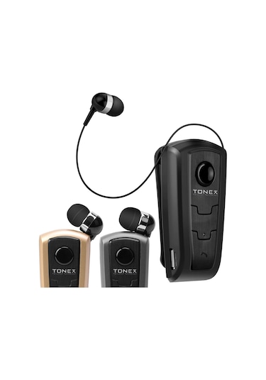Tonex TM-70 Bluetooth Makaralı Titreşimli Kulak İçi Kulaklık