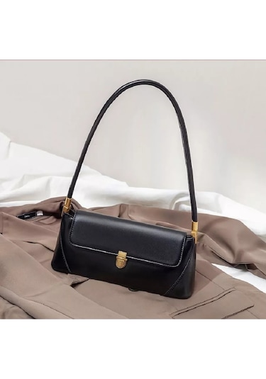 Ag Bags Omuz Çantası Baget Küçük. 236488459 Siyah