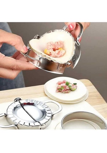 Besthome1 304 Gıda Grubu Paslanmaz Çelik Manti/çorba Manti Kalıbı - Gümüş Renkli, Sağlık Güvenliği Uygun Gümüş