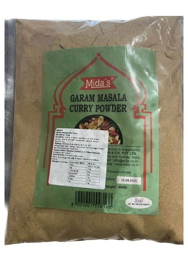 Garam Masala Curry Powder 400 G