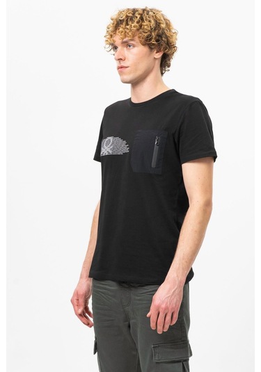 Benetton Erkek Tişört Bnt-m20436 Siyah