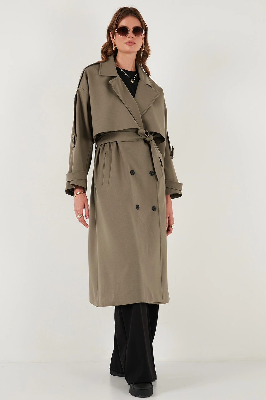 Lela Bayan Trençkot 6839476 Karamel Karamel