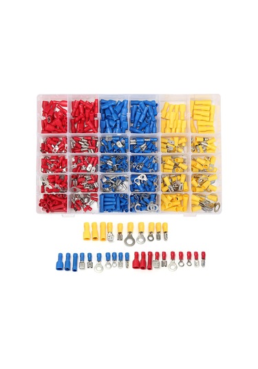 Powermaster Pm-25982 Muhtelif Ölçülerde Kablo Pabuç 480 Parça