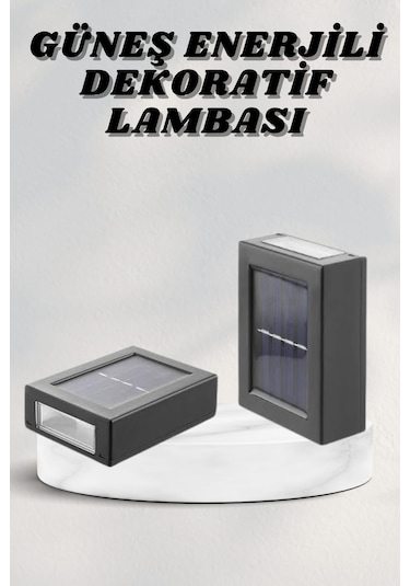 Bahçe Aydınlatması Solar Güneş Enerjili Dekoratik Led Işıklı Lamba
