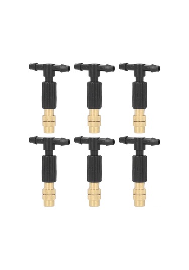 Shineyee 10 Adet Bahçe Sulama Sistemi: Bakır+plastik Halka Buharlayıcı, Üç Yollu Bağlantı, Otomatik Bitki Sulama, Çim Ve Bitkiler İçin