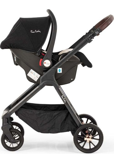 Pıerre Cardın Opera Bebek Arabası Sıyah - Siyah