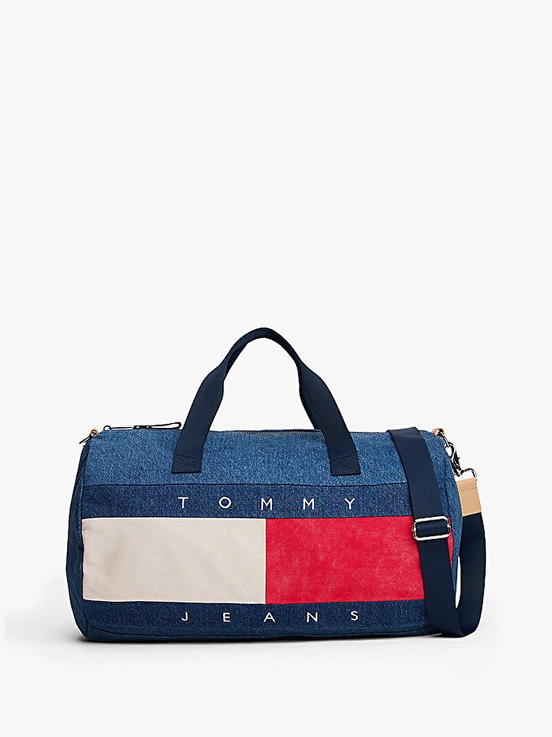 Tommy Hilfiger Erkek El Valizi Am0am138131af Denim