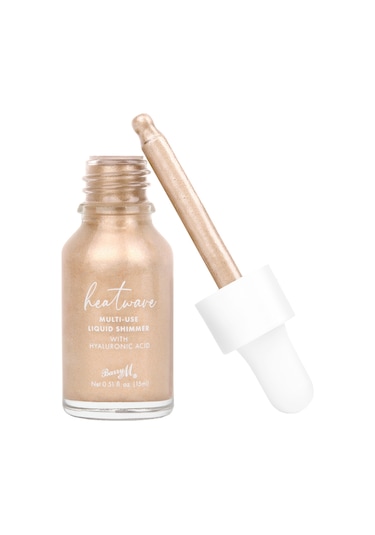 Barry M Heatwave Multi-use Liquid Shimmer Hyalunorik Asitli Likit Aydınlatıcı Allık Bej