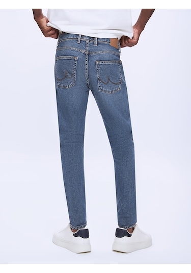 Ltb Dıego X Y Normal Bel Dar Paça Skınny Jean Pantolon 010095149015086 55442 Orta Mavı Mavi