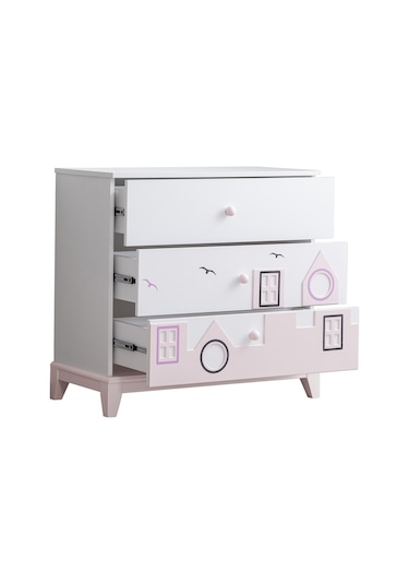 Şifonyer, City Montessori Çocuk Odası, City Şifonyer - Pembe (539773190)