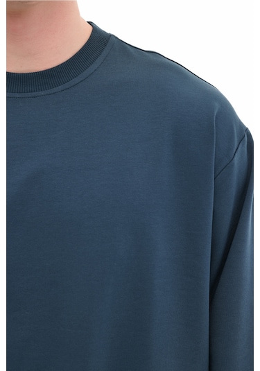 Kinetix Mb 16sn90 6fx Petrol Erkek Sweatshirt Mavi