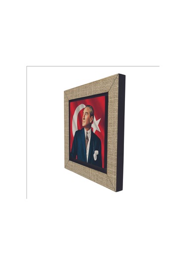 Mustafa Kemal Atatürk Baskılı Mdf Magnet 7x7 351